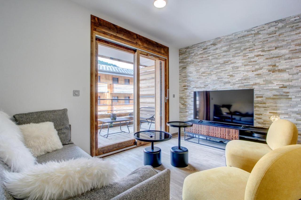 Carlina 203 Apartment Morzine Luaran gambar